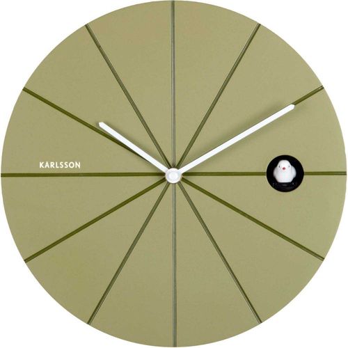 Horloge Murale Coucou En Abs Destacado Vert