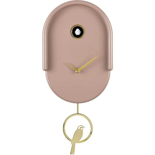 Horloge Murale En Abs Tweet Marron