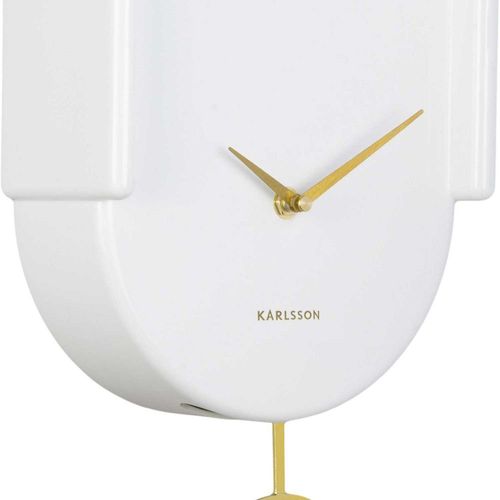 Horloge Murale En Abs Tweet Blanc