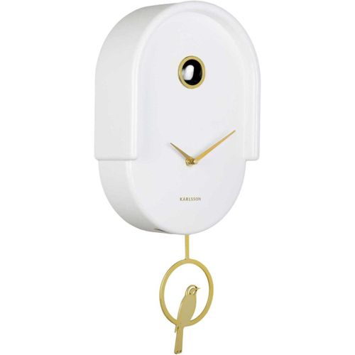 Horloge Murale En Abs Tweet Blanc