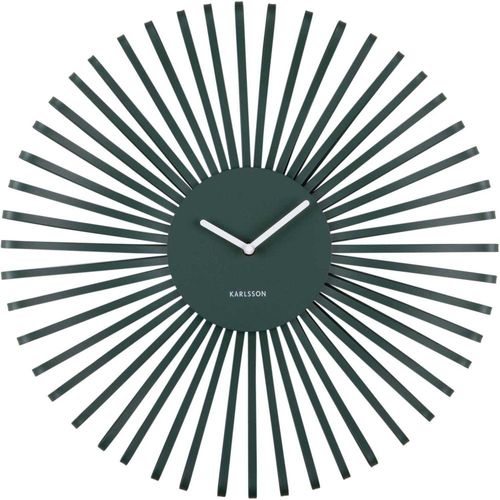 Horloge Murale En Métal Polo Vert