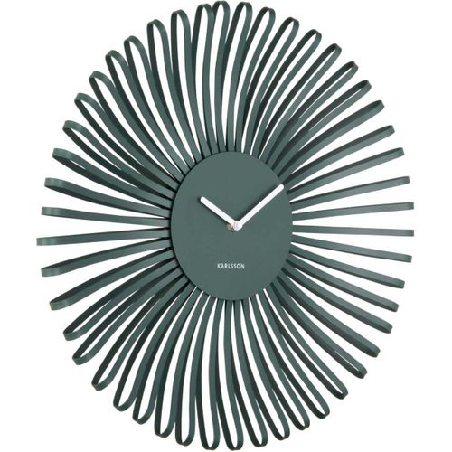 Horloge Murale En Métal Polo Vert