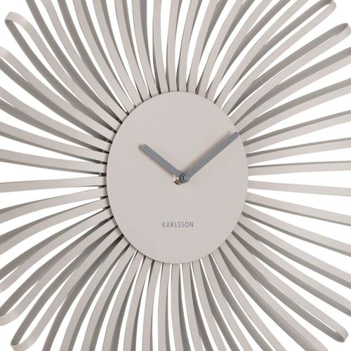 Horloge Murale En Métal Polo Gris