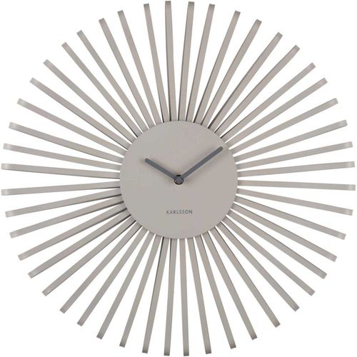Horloge Murale En Métal Polo Gris