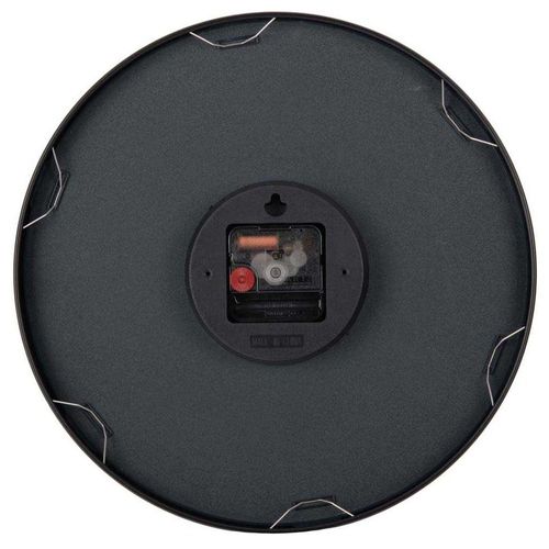 Horloge Murale En Métal Fuerte Dome Noir