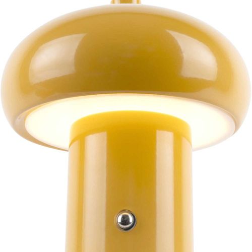 Lampe De Table En Métal Retro Seta Jaune