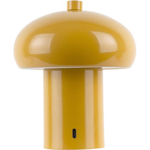 Lampe De Table En Métal Retro Seta Jaune