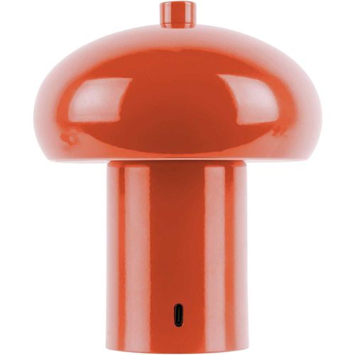 Lampe De Table En Métal Retro Seta Orange