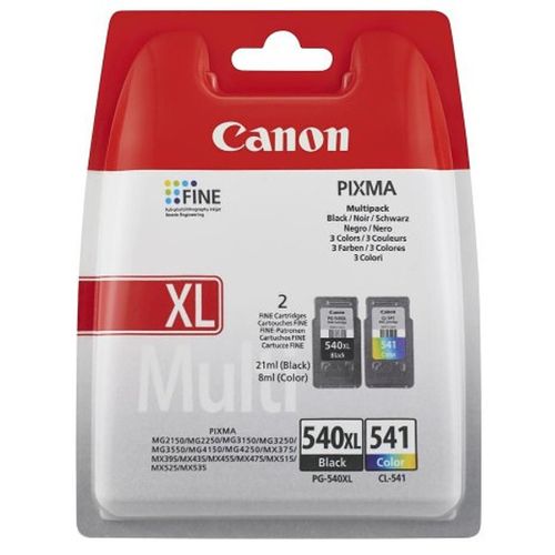 Pack De Cartouches  Pg 540 Noir Xl Et Cl 541 Couleurs