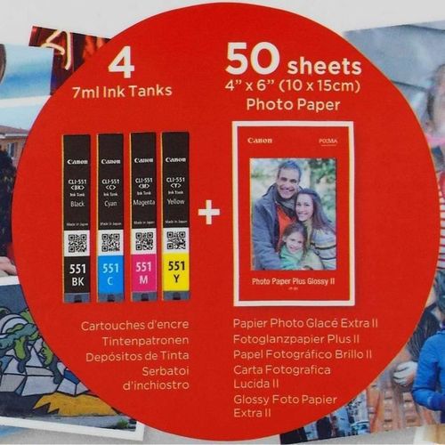 Cartouche Imprimante Cli 551 Pack