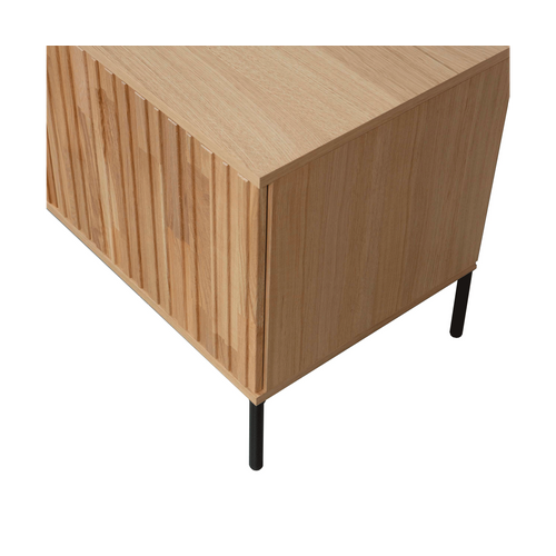 Meuble TV 2 Portes En Bois L100cm