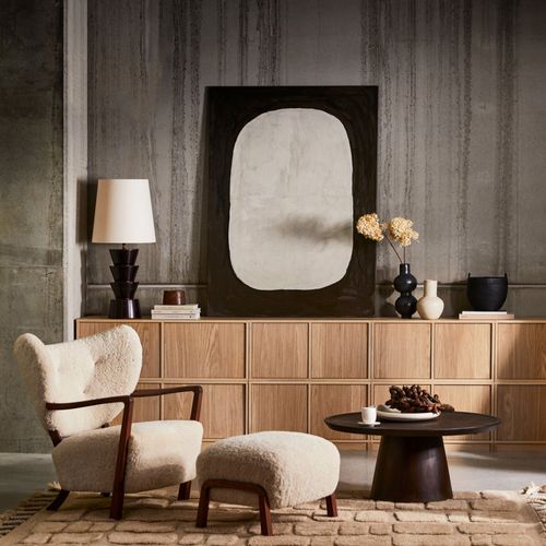 Meuble TV 1 Porte En Bois L40cm