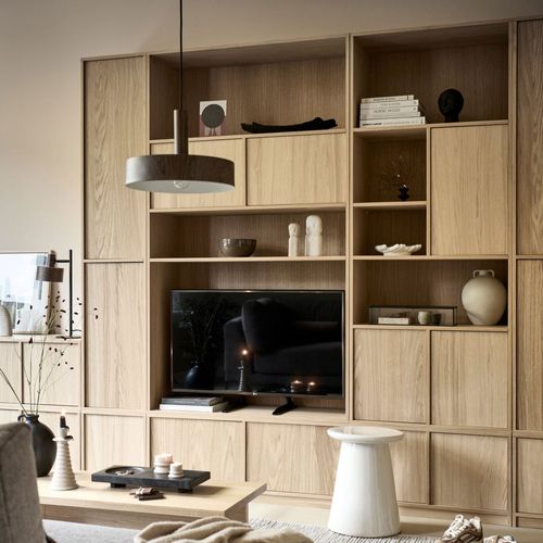 Meuble TV 1 Porte En Bois L40cm