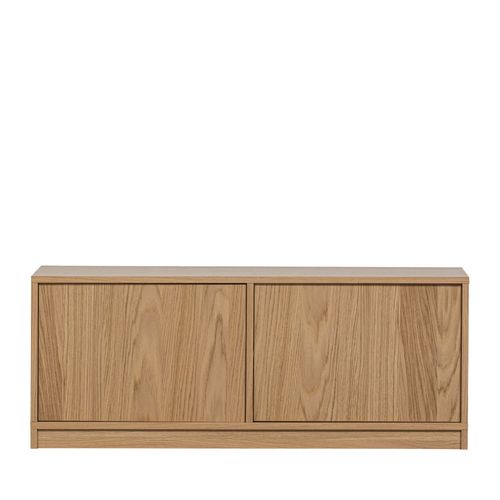 Meuble TV 2 Portes En Bois L110cm