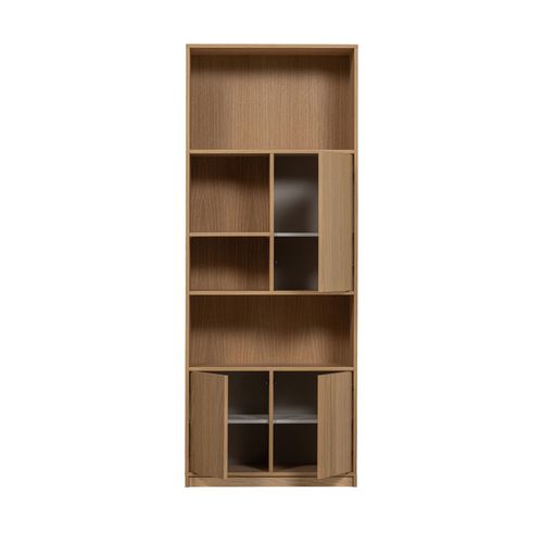 Bibliothèque 3 Portes En Bois H199cm