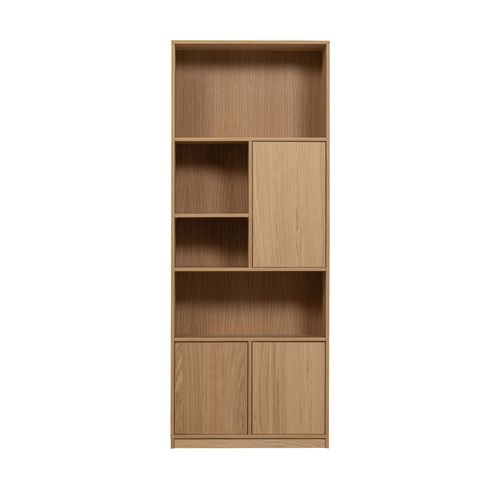 Bibliothèque 3 Portes En Bois H199cm