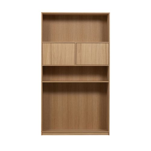 Bibliothèque 2 Portes En Bois H199cm