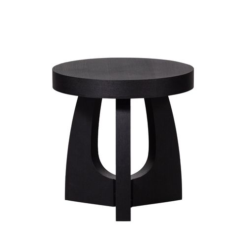 Table D'appoint Ronde En Bois Ø45cm