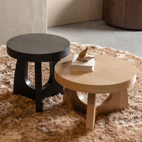 Table D'appoint Ronde En Bois Ø45cm