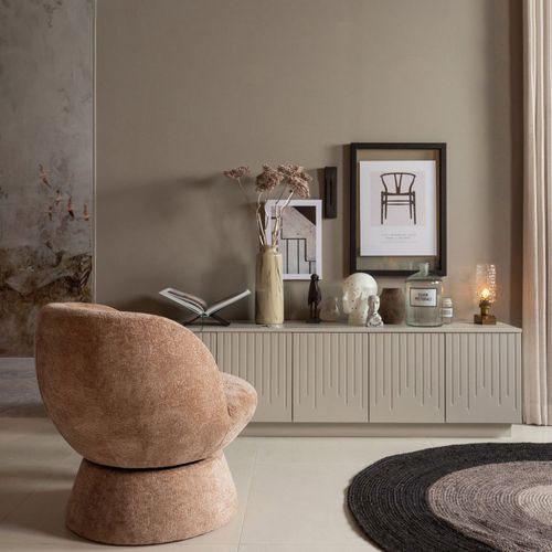 Meuble TV 5 Portes En Bois L180cm