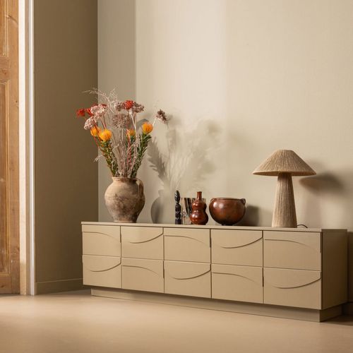 Meuble TV 5 Portes En Bois L180cm