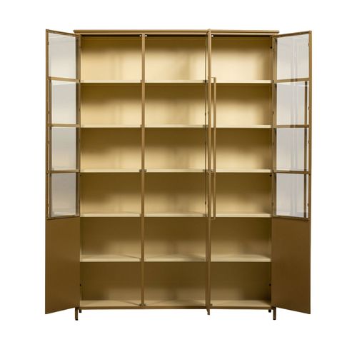 Vitrine 3 Portes En Métal H200cm