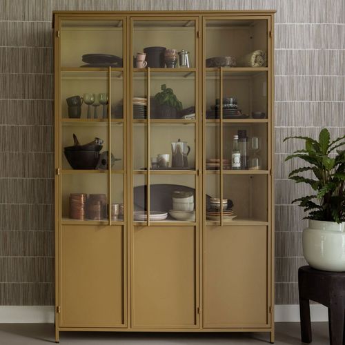 Vitrine 3 Portes En Métal H200cm