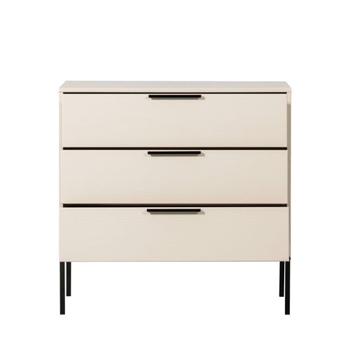 Commode 3 Tiroirs En Bois