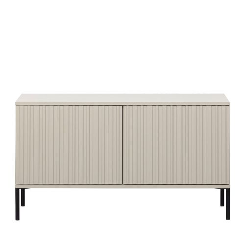 Meuble TV 2 Portes En Bois L100cm