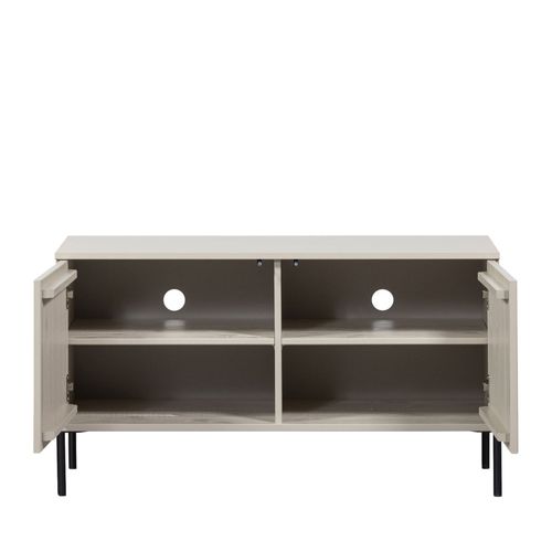 Meuble TV 2 Portes En Bois L100cm