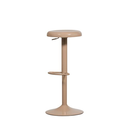 Tabouret De Bar Réglable En Métal H61-81cm