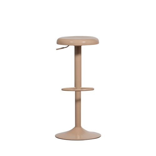 Tabouret De Bar Réglable En Métal H61-81cm