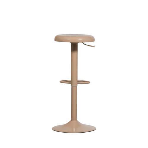Tabouret De Bar Réglable En Métal H61-81cm