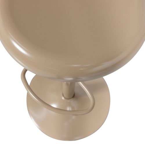 Tabouret De Bar Réglable En Métal H61-81cm