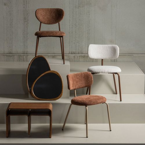 Miroir Organique En Bois 64x38cm