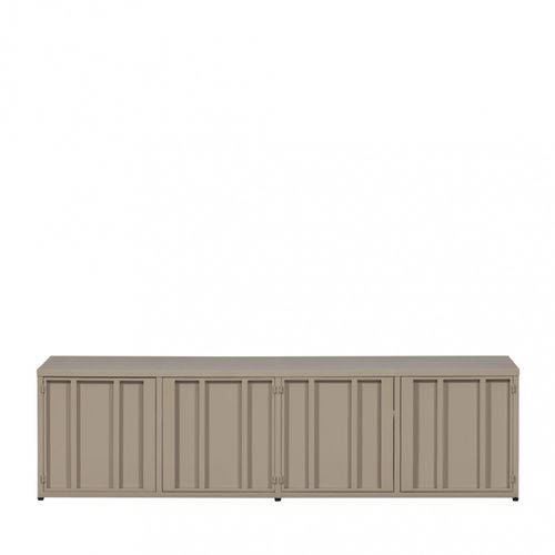 Meuble TV 4 Portes En Métal L160cm