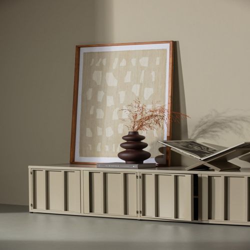 Meuble TV 4 Portes En Métal L160cm