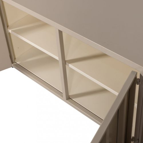 Meuble TV 4 Portes En Métal L160cm