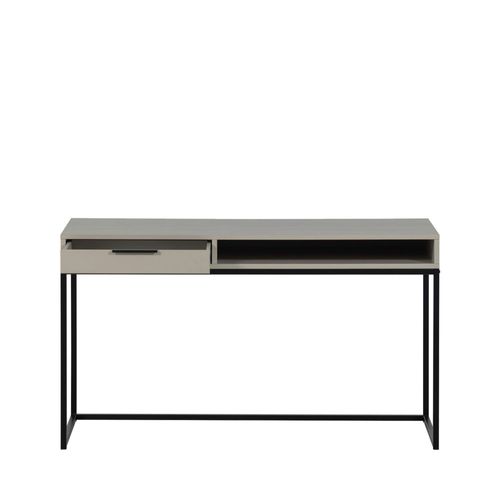 Bureau En Bois Et Métal 1 Tiroir L130cm