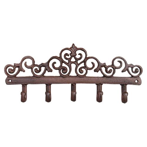 Patère 5 Crochets En Fonte