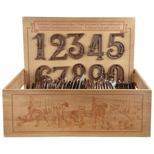 Numéro De Maison En Fonte Chiffre 3