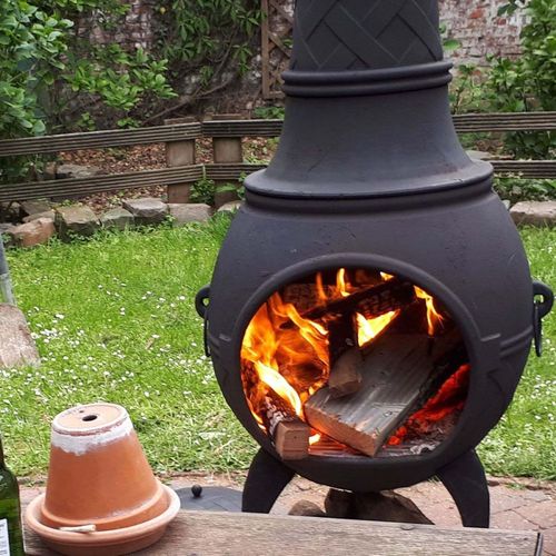 Chauffe-terrasse En Fonte 150 Cm