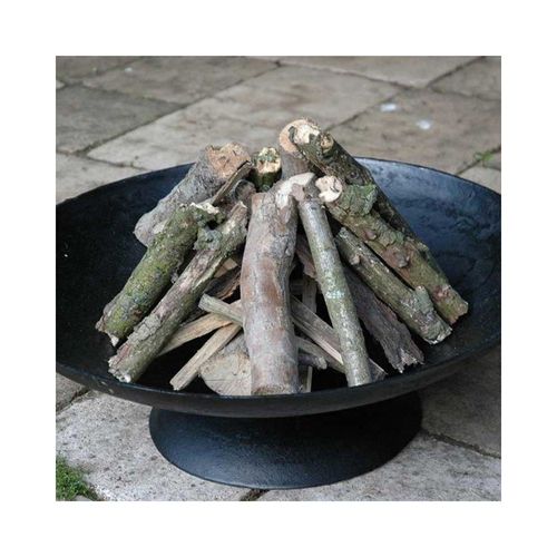 Foyer Brasero Rond Pour Bûches En Fonte Diamètre 50 Cm