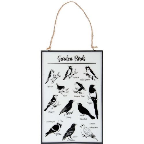 Tableau En Verre Oiseaux Du Jardin