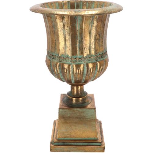 Vase En Métal Vieilli Médicis Modèle 7