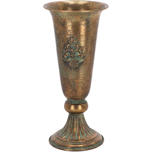 Vase En Métal Vieilli Médicis Modèle 9