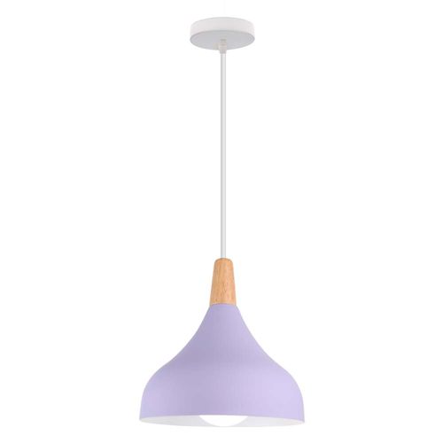 Lustre Suspension Moderne E27 Lampe De Plafond Créatif Pour Chambre Salon Cuisine Café Violet