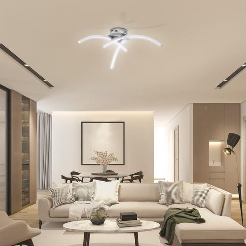 Moderne Plafonnier LED Lampe De Plafond Moderne 3 Lumière Pour Salon Chambre Couloir Lumière Blanc