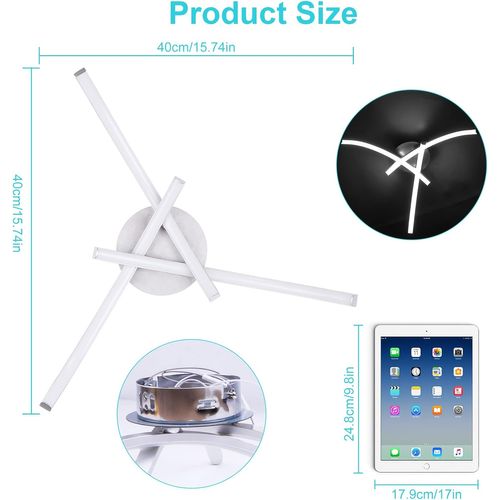 Moderne Plafonnier LED Lampe De Plafond Moderne 3 Lumière Pour Salon Chambre Couloir Lumière Chaude