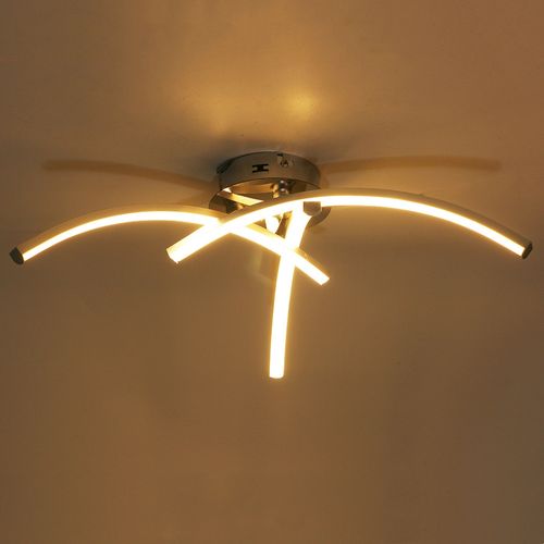 Moderne Plafonnier LED Lampe De Plafond Moderne 3 Lumière Pour Salon Chambre Couloir Lumière Chaude